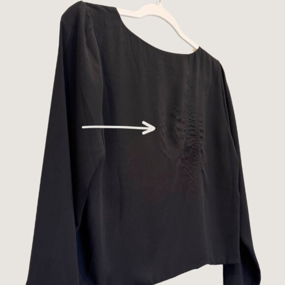 Aritzia Babaton Flowy Long Sleeve *DEEP DISCOUNT DUE TO WARPED FABRIC* - Picture 4 of 4